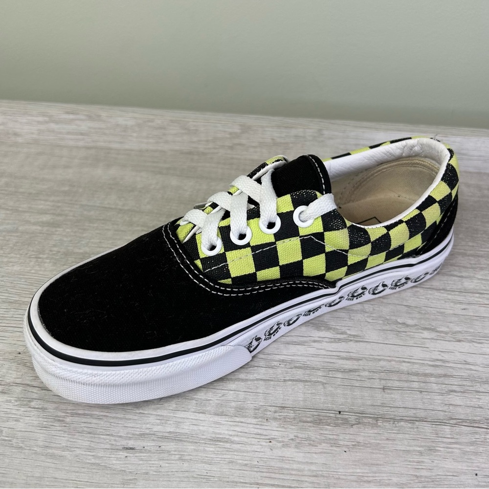 Vans Era BMX black and sharp green skate shoes women’s size 6 - Picture 5 of 9